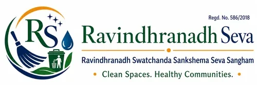 Ravindhranadh Seva logo - Clean Spaces. Healthy Communities.